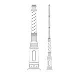 Zubehör Leuchtenmast Pistoria Nr. P1230 | stabil für große mediterrane Gartenleuchten